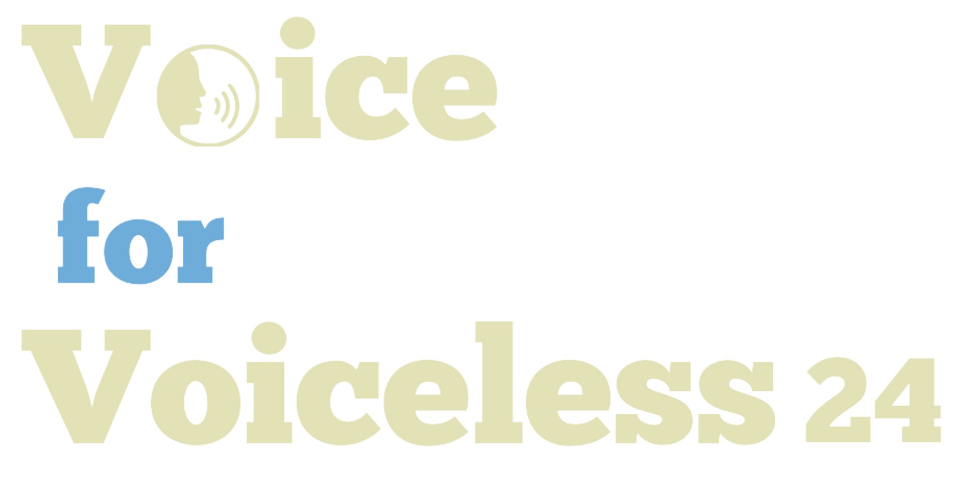 Voice for voiceless logo